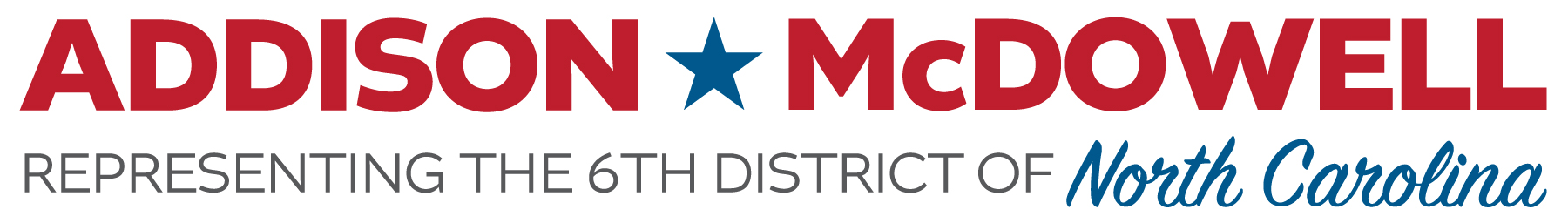 Congressman Addison McDowell logo
