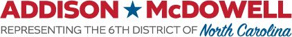 Congressman Addison McDowell logo